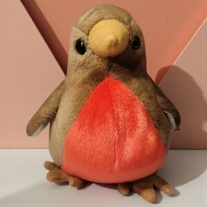 Vtg TY BEANIE BABY EARLY ROBIN BIRD RETIRED (Errors) 1997-1998 Tush Hang Tags